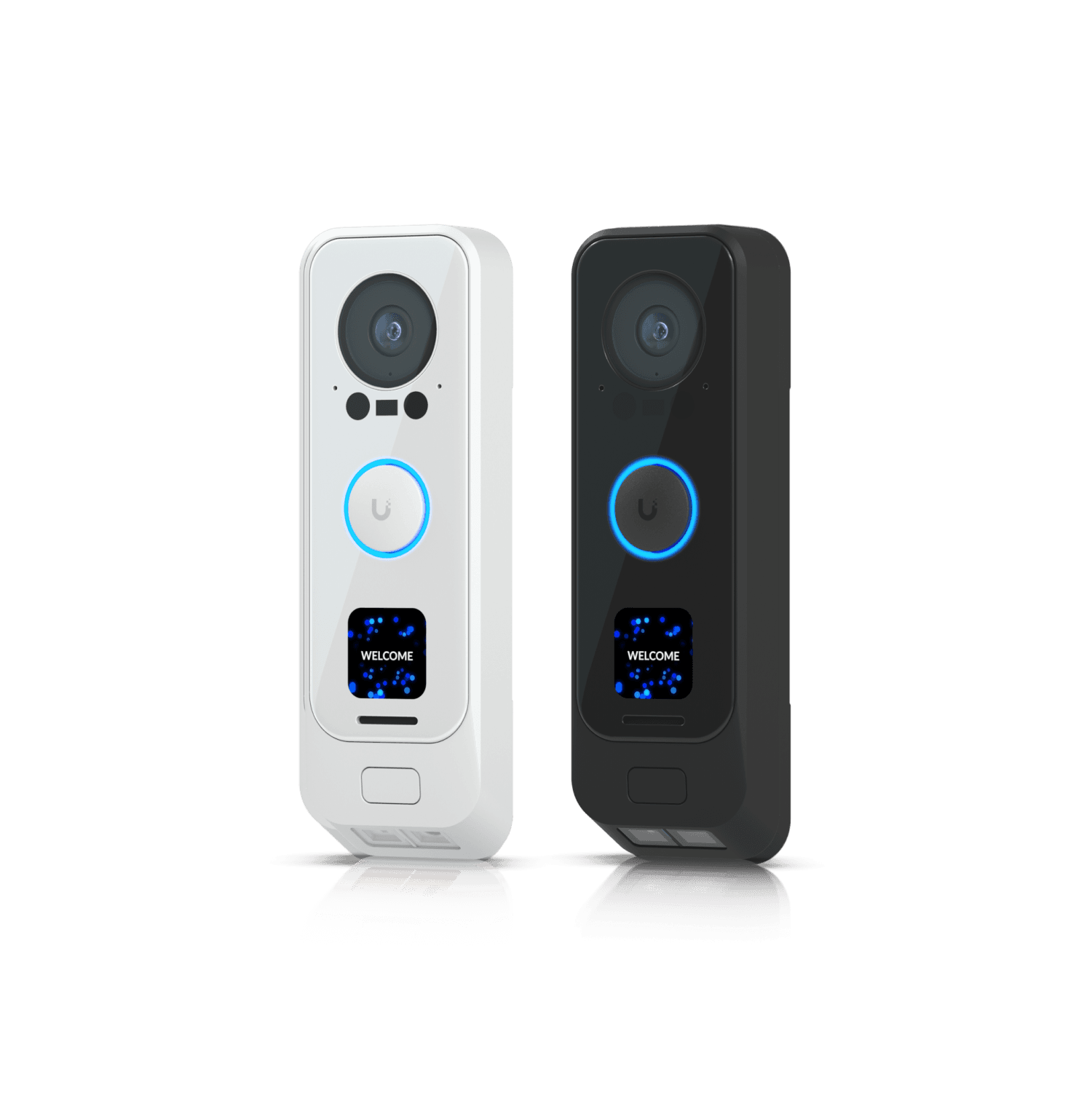 UniFi Protect G4 Doorbell Pro — Sonnette connectée avec caméra principale + caméra colis. Disponible chez UBSM, distributeur Ubiquiti au Maroc.