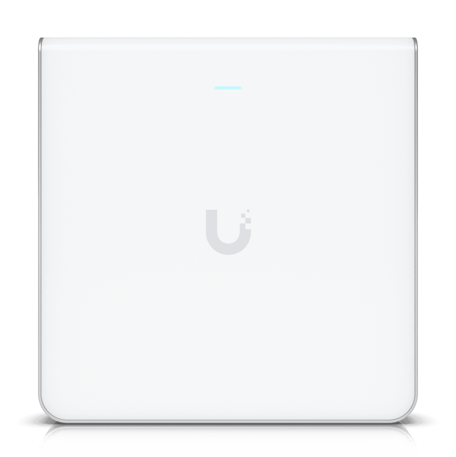 UniFi U6 Enterprise In-Wall — AP Wi-Fi 6E encastré mural avec ports Ethernet intégrés. Disponible chez UBSM, distributeur Ubiquiti au Maroc.
