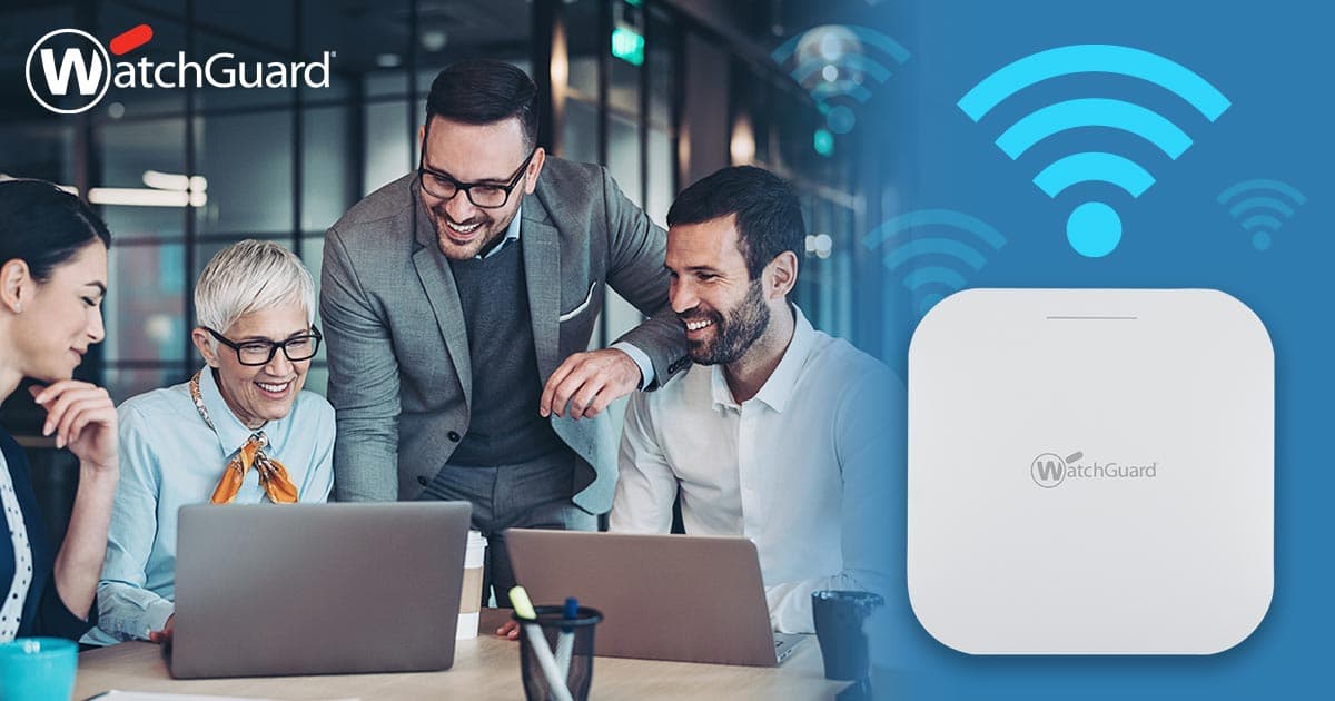 AP Series Wi-Fi 6 — Points d'accès Wi-Fi 6 sécurisés par WatchGuard Cloud. WatchGuard distribué par UBSM au Maroc.