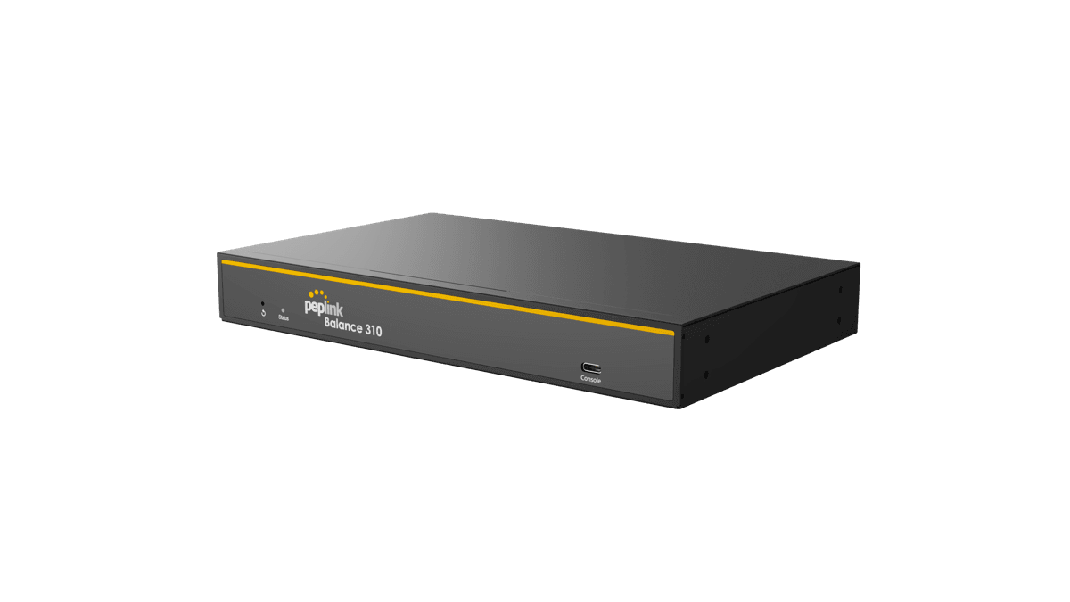 Balance 310 — SD-WAN PME Balance 310 — Routeur SD-WAN 3 WAN pour PME avec SpeedFusion. Distribué par UBSM au Maroc.