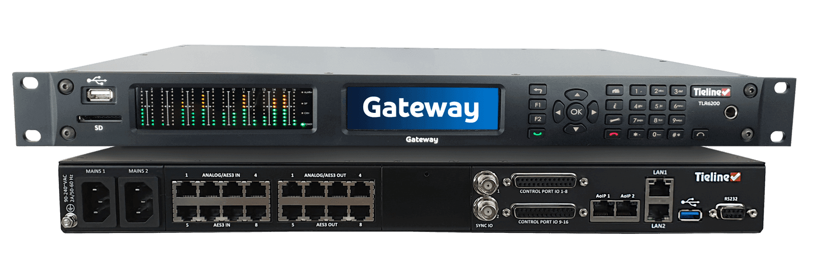 Gateway 4 — STL Haute Capacité Gateway 4 — Codec STL 16 canaux pour réseaux de diffusion nationaux. Distribué par UBSM au Maroc.