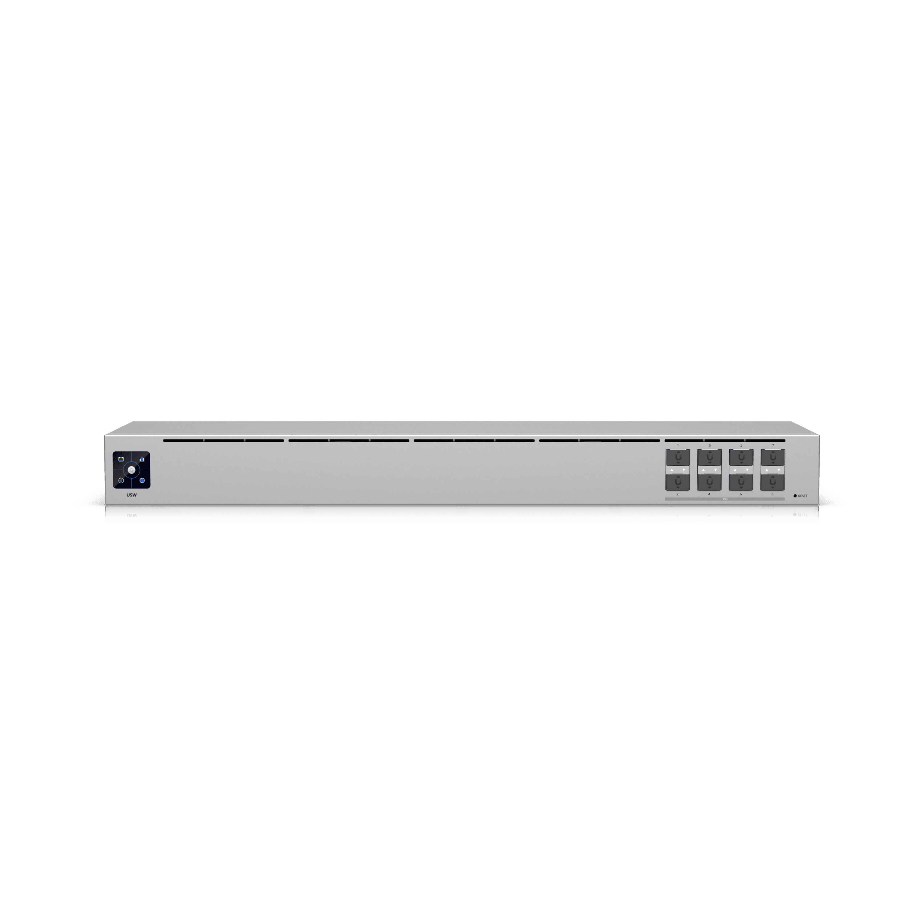 USW Aggregation — 10G Aggregation USW Aggregation — Switch d'agrégation 8 ports SFP+ 10G pour interconnexion haute capacité. Distribué par UBSM au Maroc.